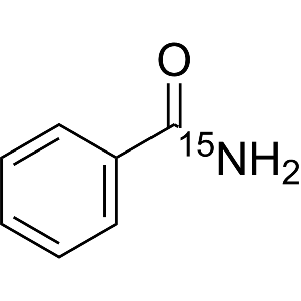 Benzamide-<sup>15</sup>N Chemical Structure