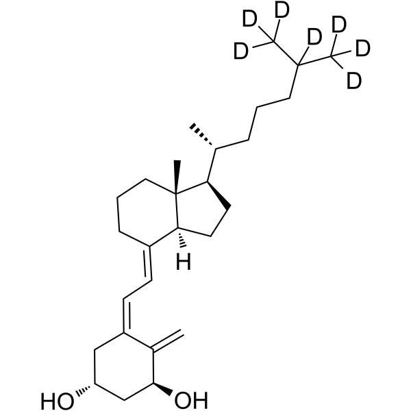Alfacalcidol-d<sub>7</sub> Chemical Structure