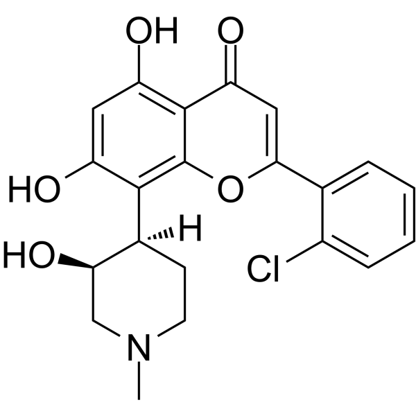 Flavopiridol Chemical Structure