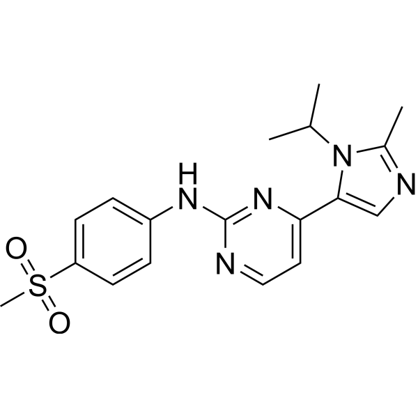 AZD-5438 Chemical Structure