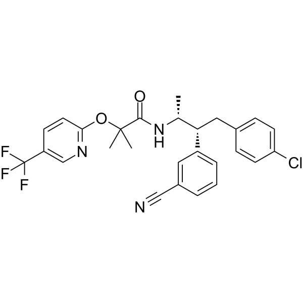 Taranabant ((1R,2R)stereoisomer) Chemical Structure