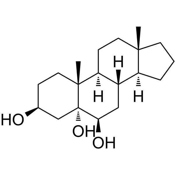 5α-Androstane-3β,5,6β-triol Chemical Structure