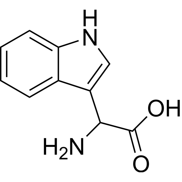 DL-3-Indolylglycine Chemical Structure