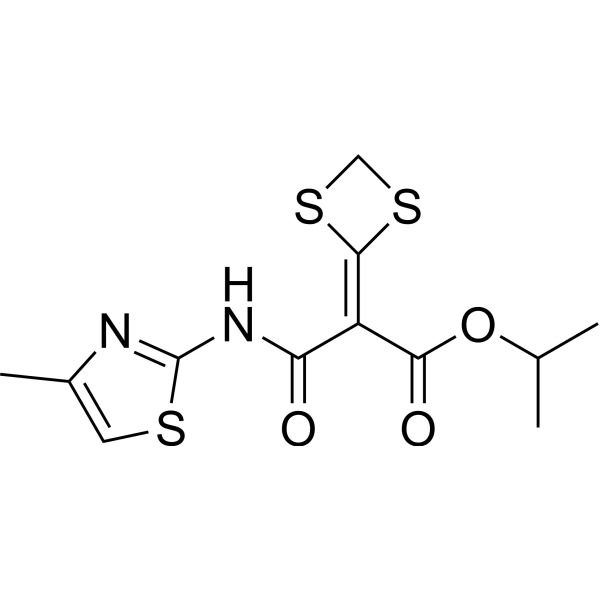 Mivotilate Chemical Structure