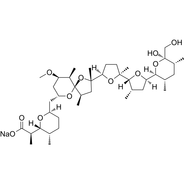 Nigericin sodium salt Chemical Structure