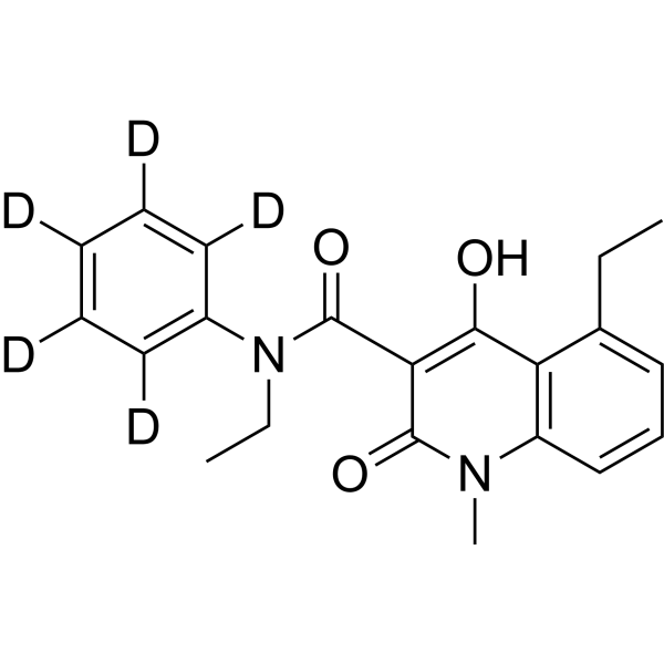 Paquinimod-d<sub>5</sub>-1 Chemical Structure