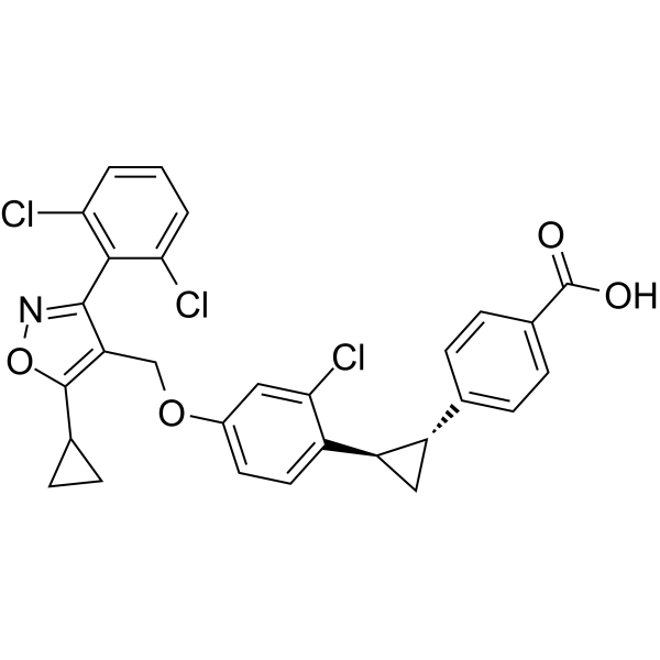 (-)-PX20606 (trans isomer) Chemical Structure