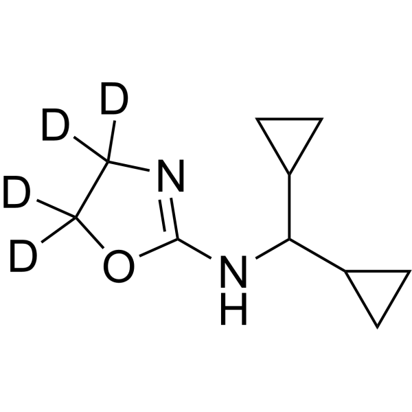 Rilmenidine-d<sub>4</sub> Chemical Structure