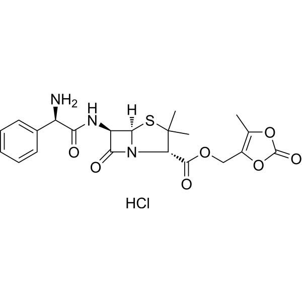 Lenampicillin hydrochloride Chemical Structure