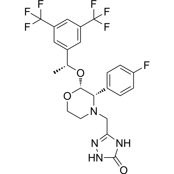 Aprepitant (Standard) Chemical Structure