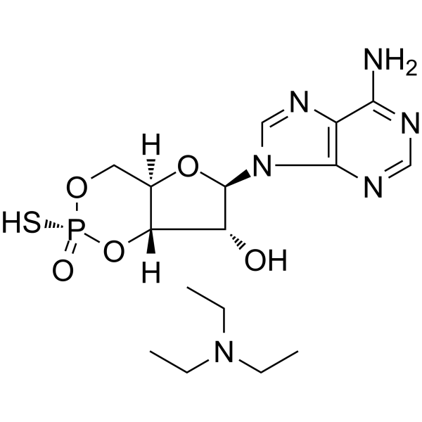 Rp-cAMPS triethylammonium salt Chemical Structure