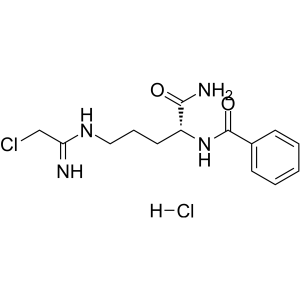 D-Cl-amidine hydrochloride Chemical Structure