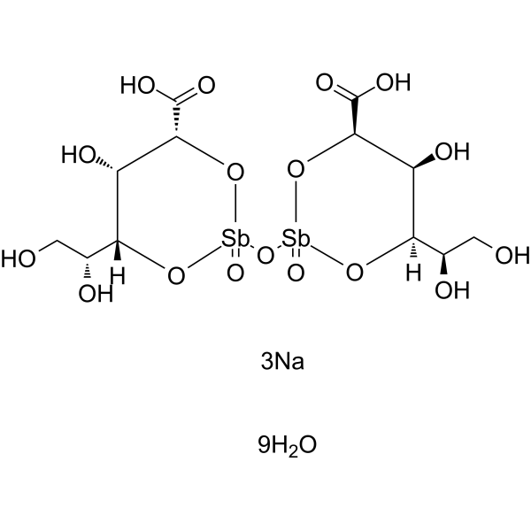 Sodium stibogluconate Chemical Structure