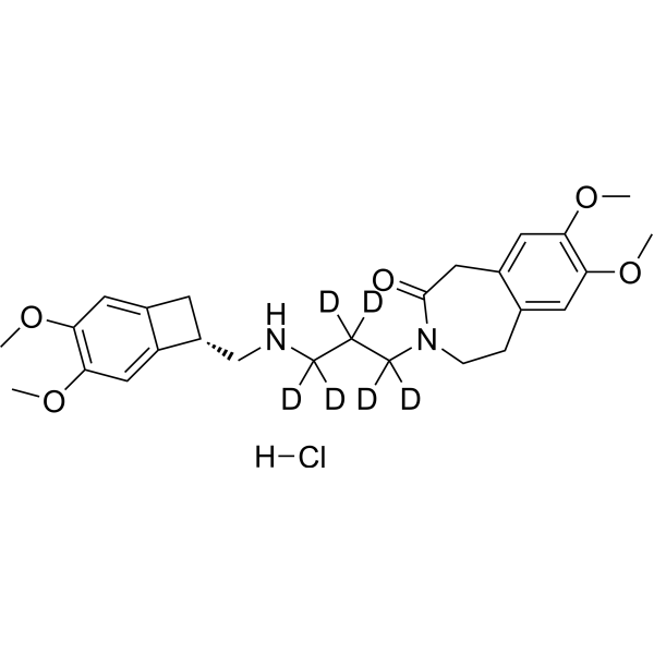 <em>N-Demethy</em> Ivabradine-d6 hydrochloride