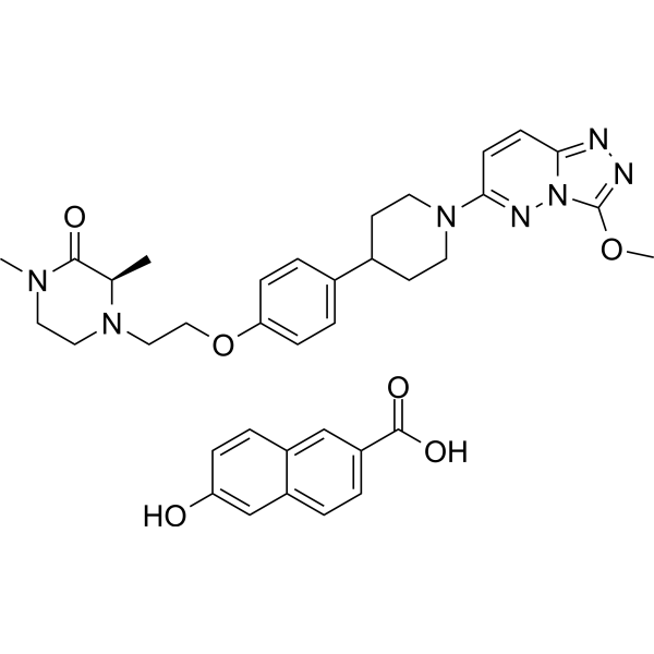 AZD5153 6-Hydroxy-2-naphthoic acid Chemical Structure