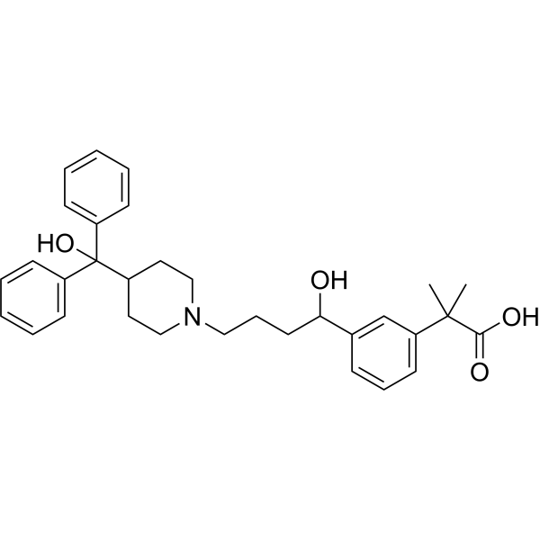 meta-Fexofenadine Chemical Structure