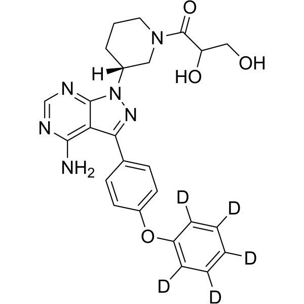 <em>Dihydrodiol</em>-Ibrutinib-d5