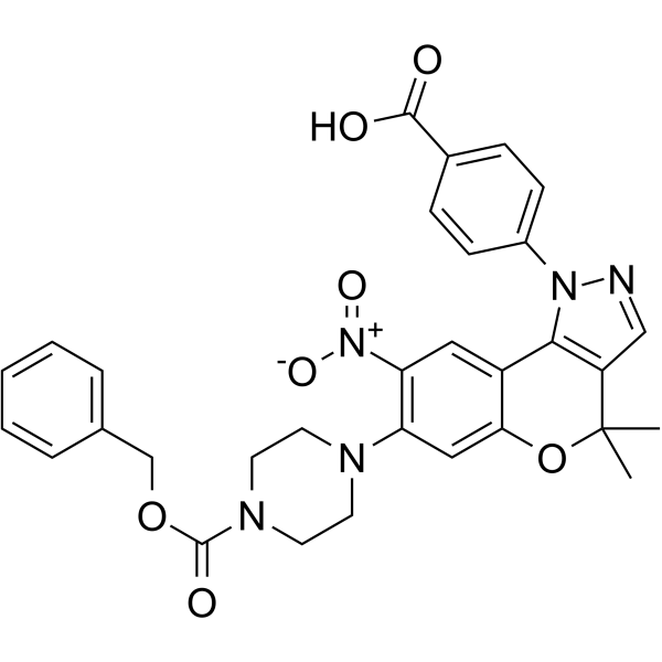Lin28-let-7a antagonist 1 Chemical Structure