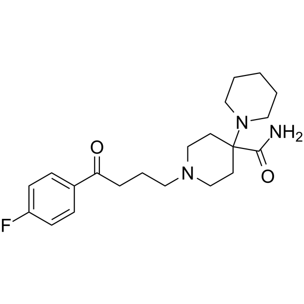 Pipamperone Chemical Structure