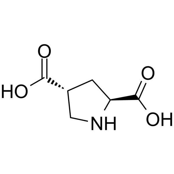trans-4-Carboxy-L-proline Chemical Structure
