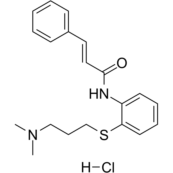 Cinanserin hydrochloride Chemical Structure