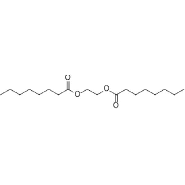 Dioctanoylglycol Chemical Structure