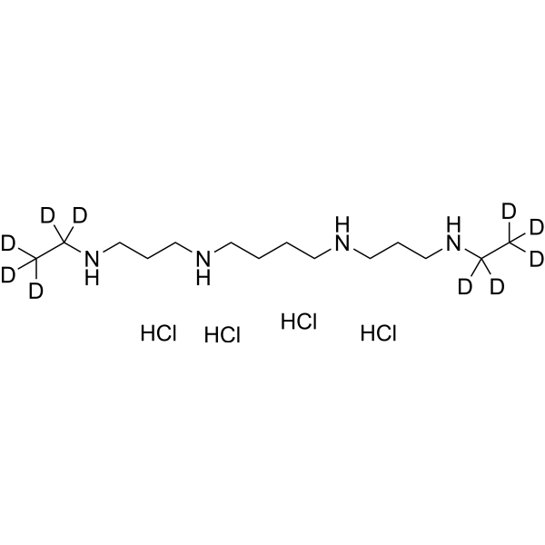<em>N</em>(<em>1</em>),<em>N</em>(12)-Diethylspermine-d10 tetrahydrochloride