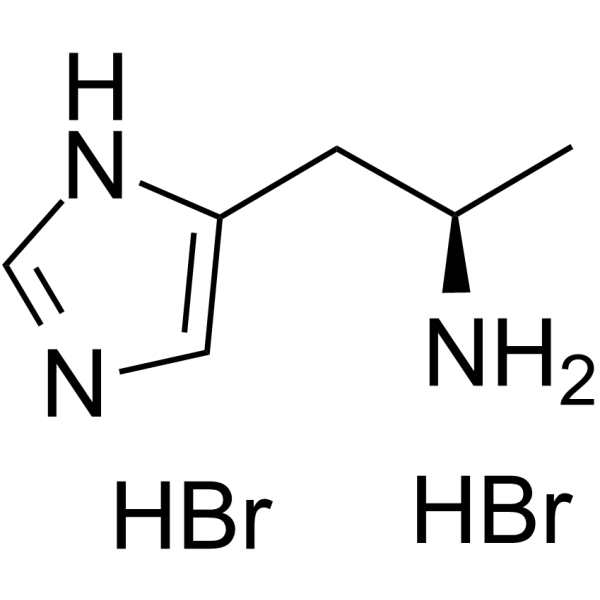 (R)-(-)-α-Methylhistamine dihydrobromide Chemical Structure