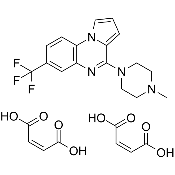 CGS 12066 dimaleate Chemical Structure