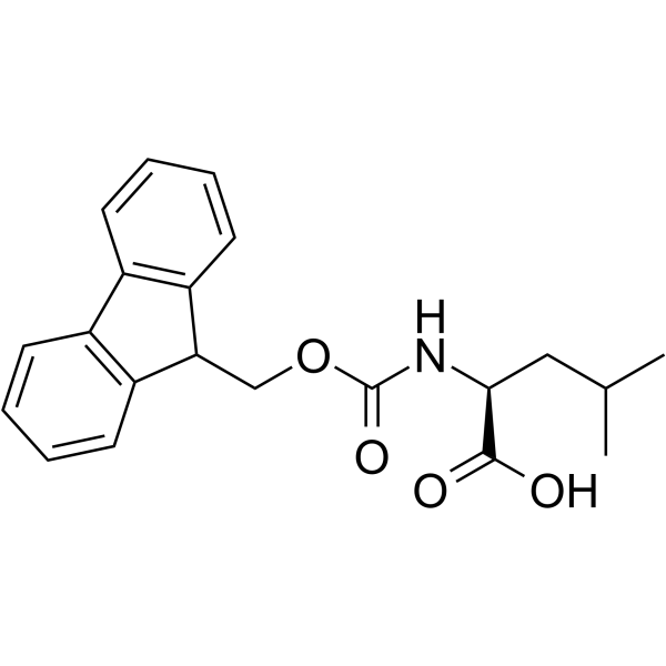 Fmoc-leucine Chemical Structure