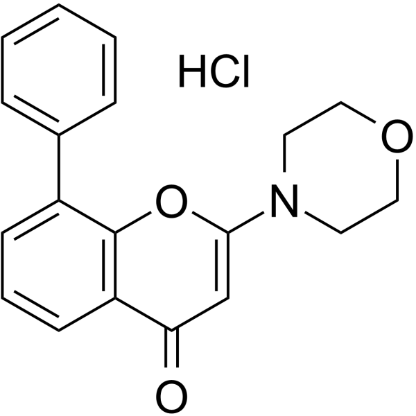 LY294002 hydrochloride Chemical Structure
