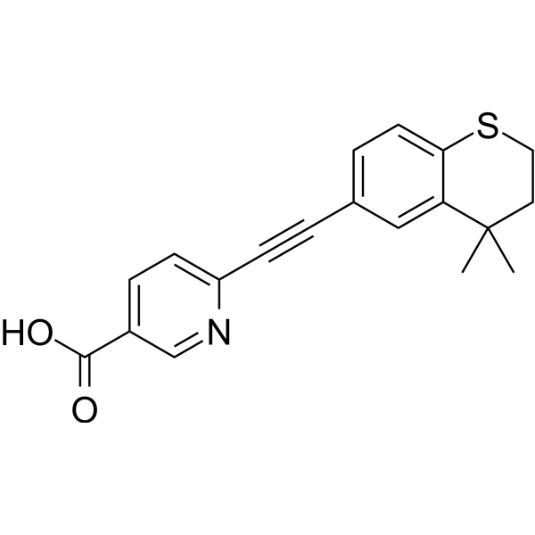 Tazarotenic acid Chemical Structure
