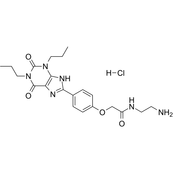 Xanthine amine <em>congener</em> hydrochloride