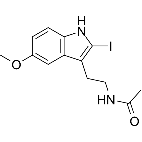 2-Iodomelatonin Chemical Structure