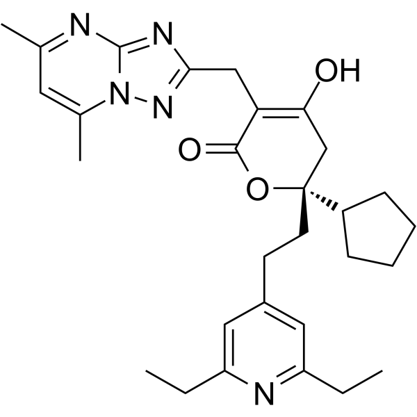 Filibuvir Chemical Structure