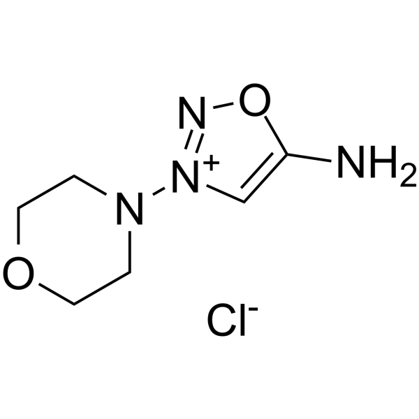 Linsidomine hydrochloride Chemical Structure