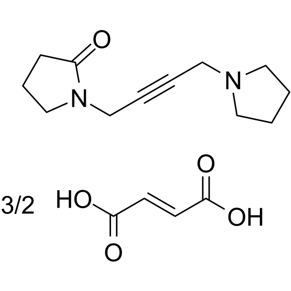 Oxotremorine sesquifumarate Chemical Structure