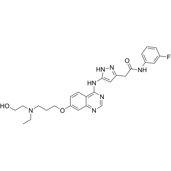 Barasertib-HQPA Chemical Structure
