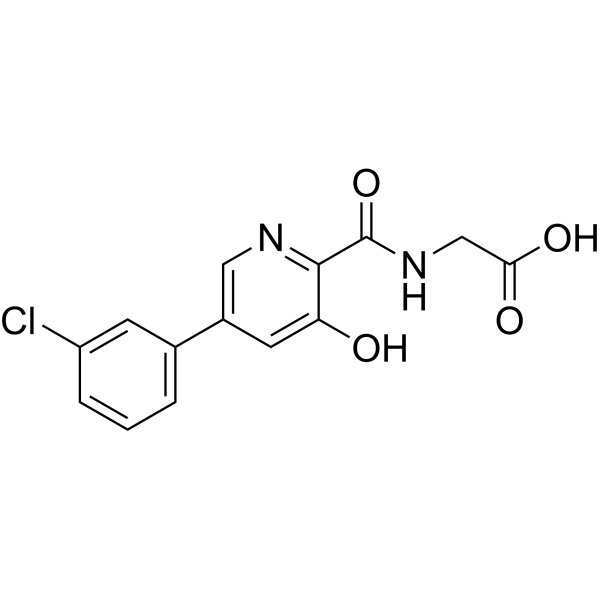 Vadadustat Chemical Structure