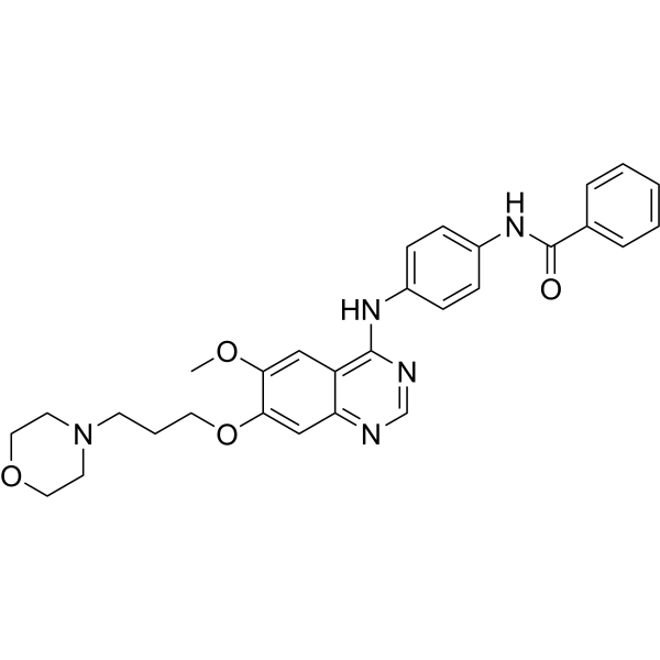 ZM-447439 Chemical Structure