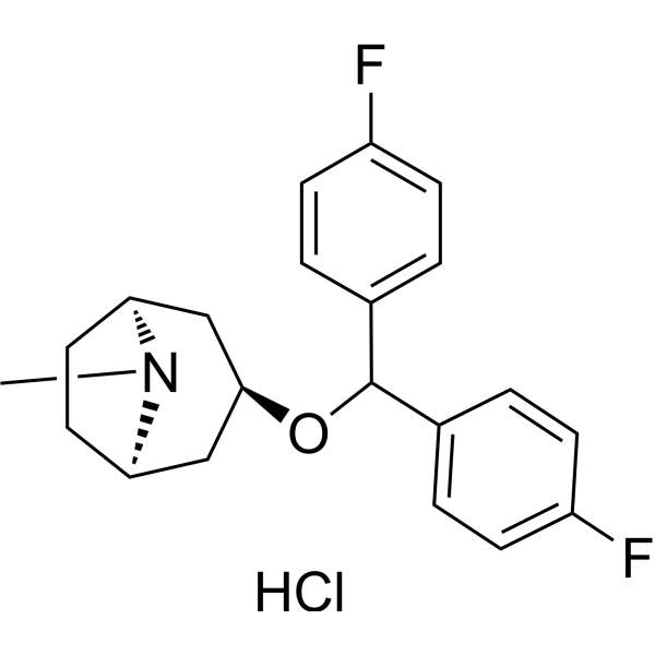 AHN 1-055 hydrochloride Chemical Structure