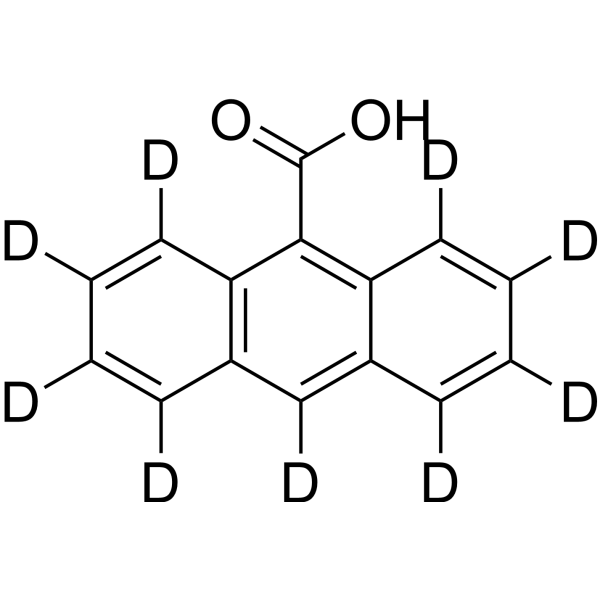 <em>Anthracene</em>-9-carboxylic acid-d9