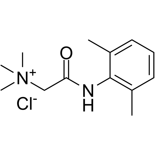 QX-222 chloride Chemical Structure