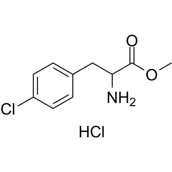 PCPA methyl ester hydrochloride Chemical Structure