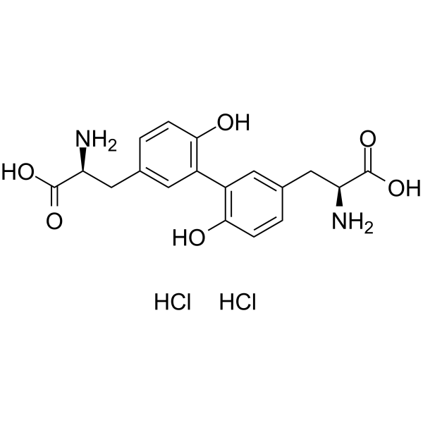 L,L-Dityrosine hydrochloride Chemical Structure
