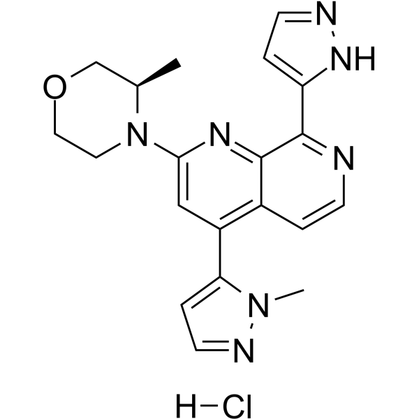 Elimusertib hydrochloride