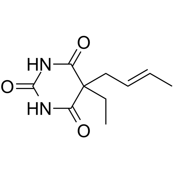 (E)-Crotylbarbital Chemical Structure