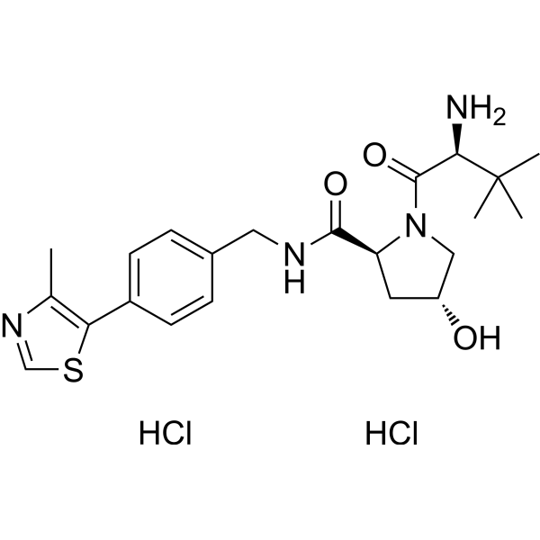 (S,R,S)-AHPC dihydrochloride Chemical Structure