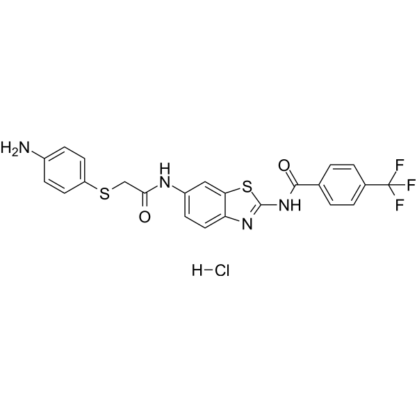 ZM223 hydrochloride Chemical Structure