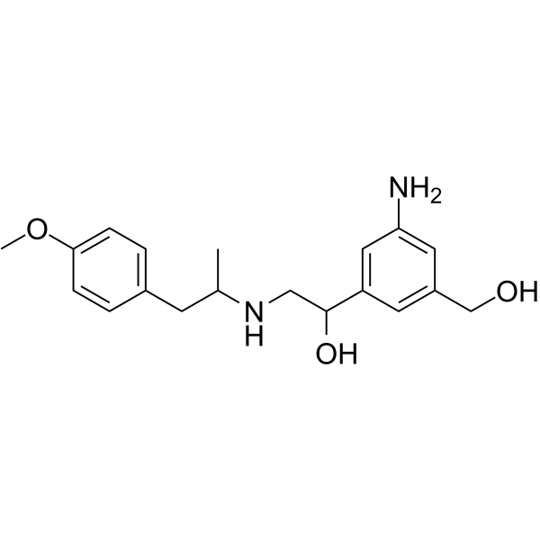 Naminterol Chemical Structure